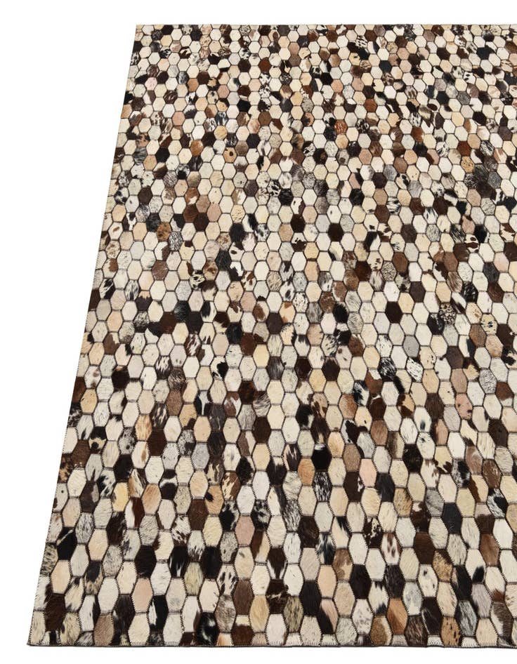 Detail image of 5' 2 x 8' 2 Cowhide Rug