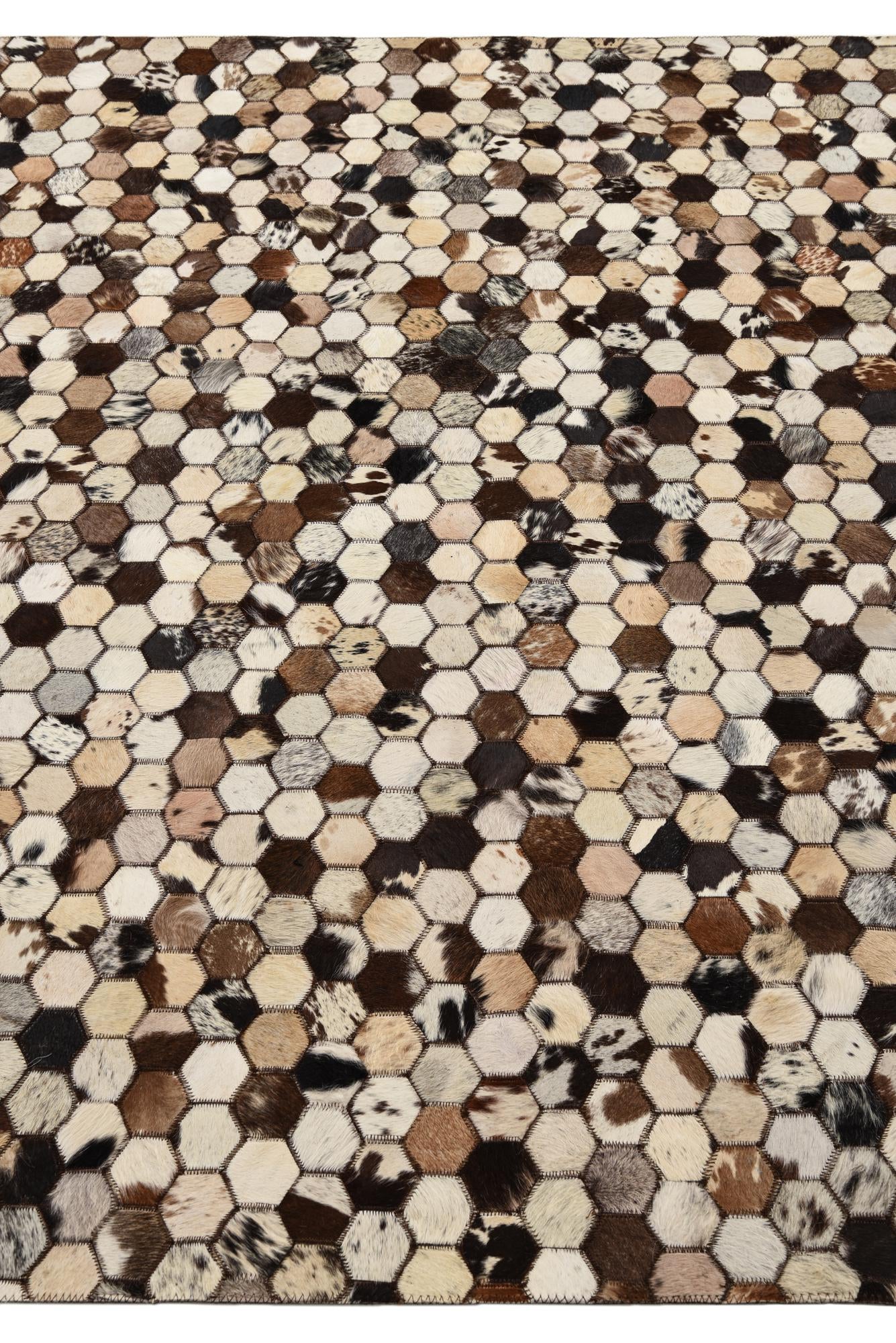 5' 2 x 8' 2 Cowhide Rug