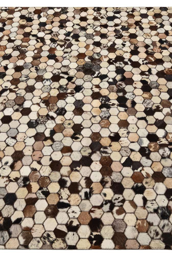 5' 2 x 8' 2 Cowhide Rug