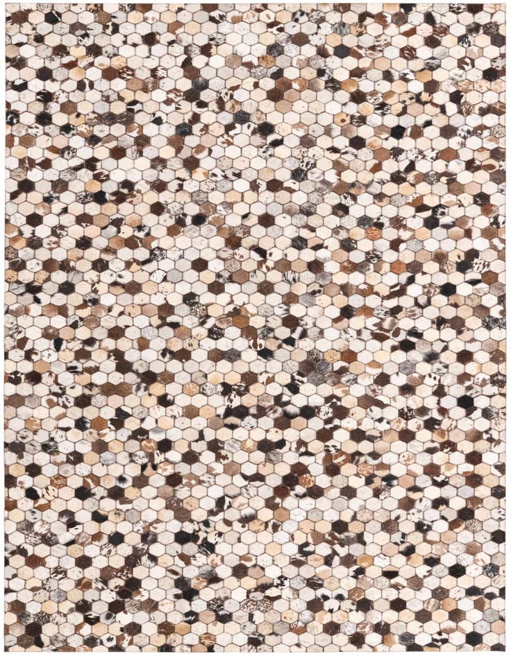 Detail image of 5' 2 x 8' 2 Cowhide Rug