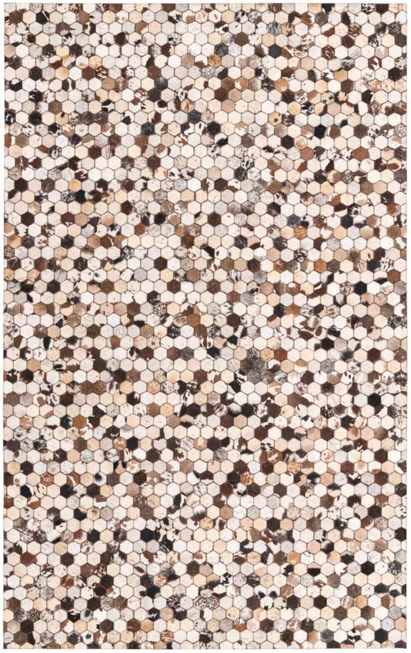 Detail image of 5' 2 x 8' 2 Cowhide Rug
