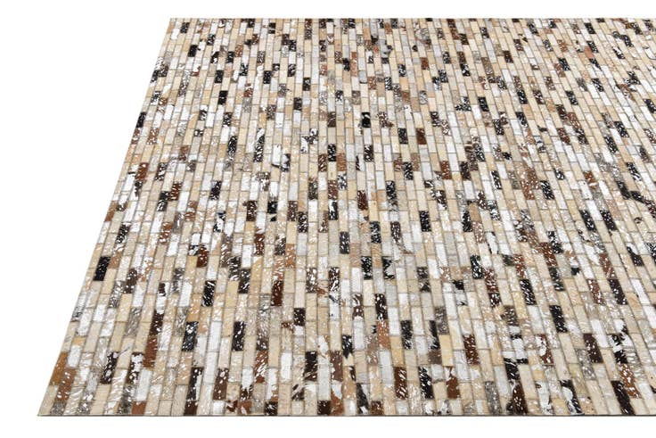 Detail image of 5' 4 x 7' 8 Cowhide Rug