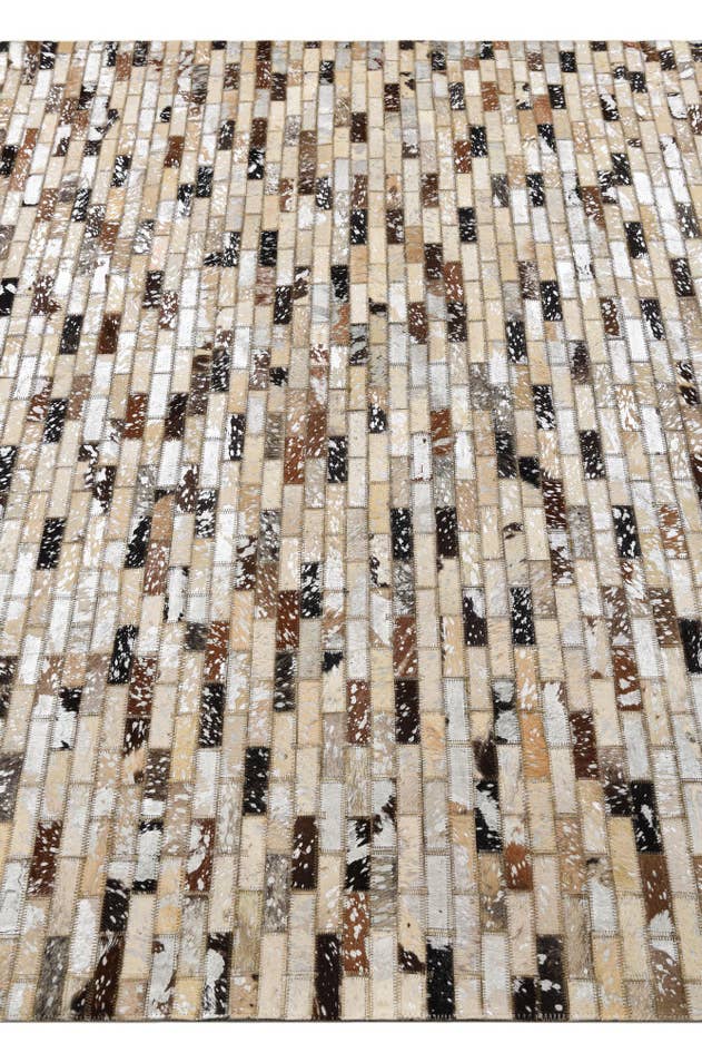 Detail image of 5' 4 x 7' 8 Cowhide Rug
