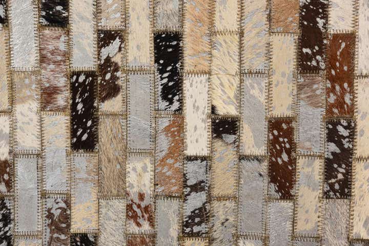 5' 4 x 7' 8 Cowhide Rug