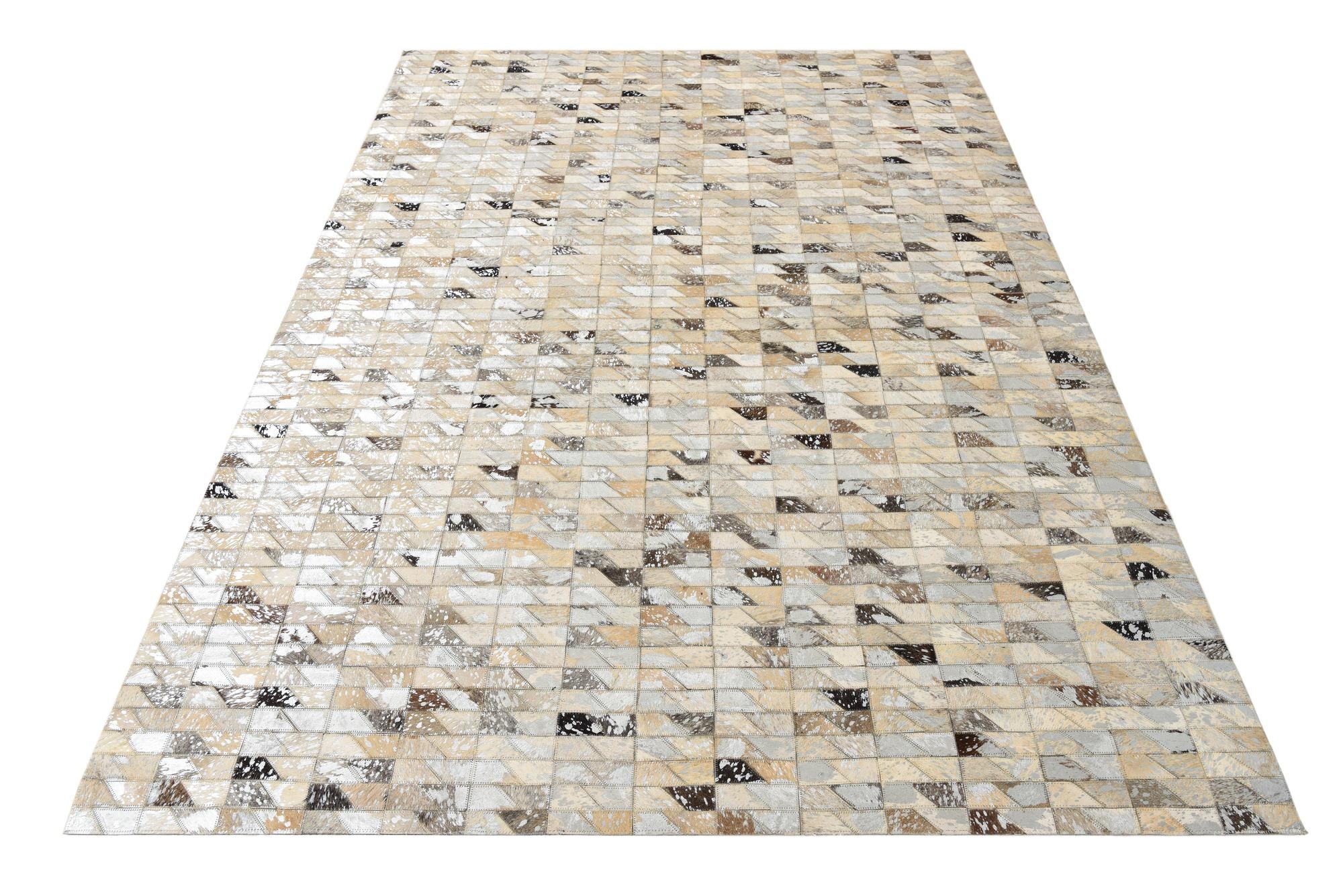 5' 4 x 7' 5 Cowhide Rug