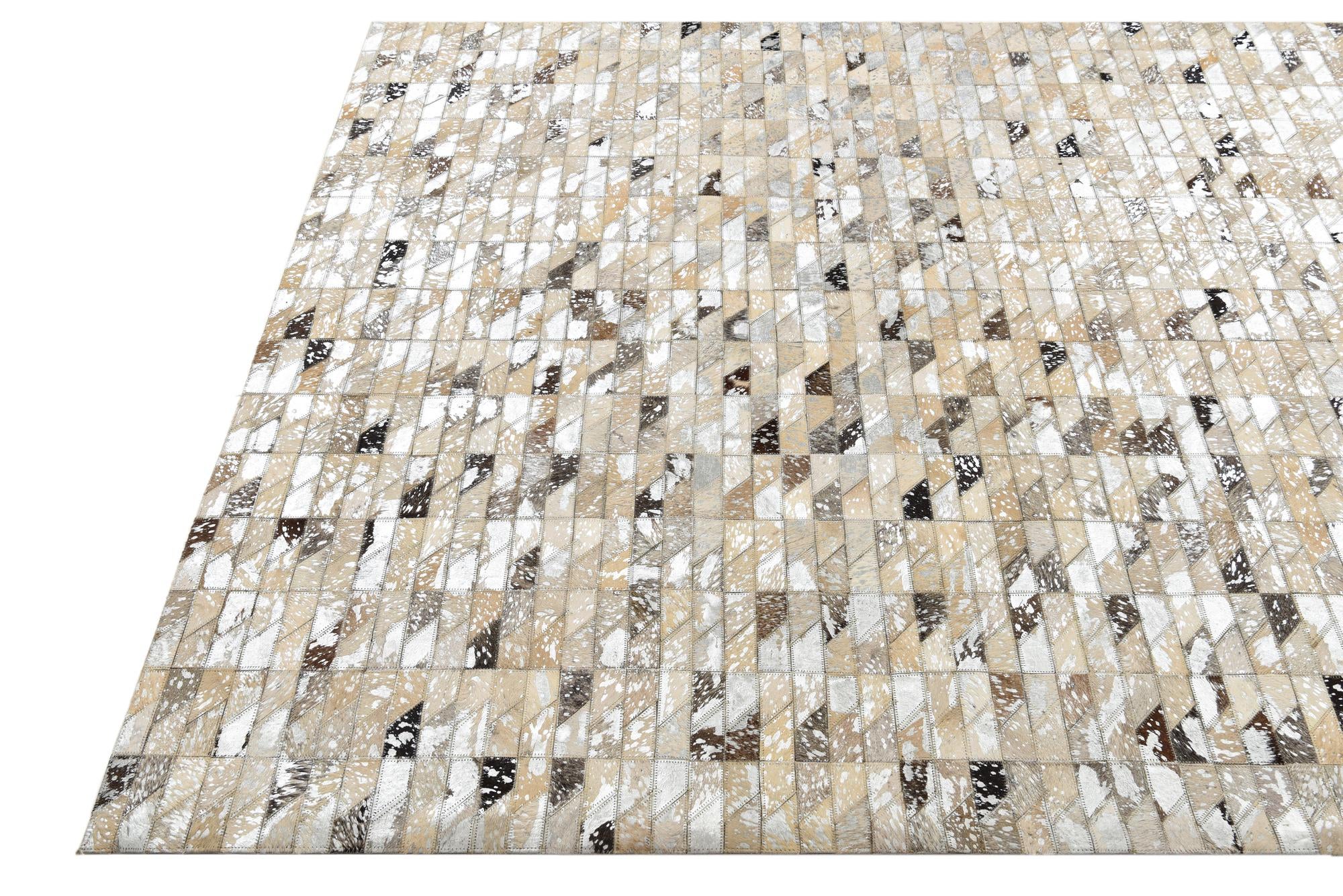 5' 4 x 7' 5 Cowhide Rug