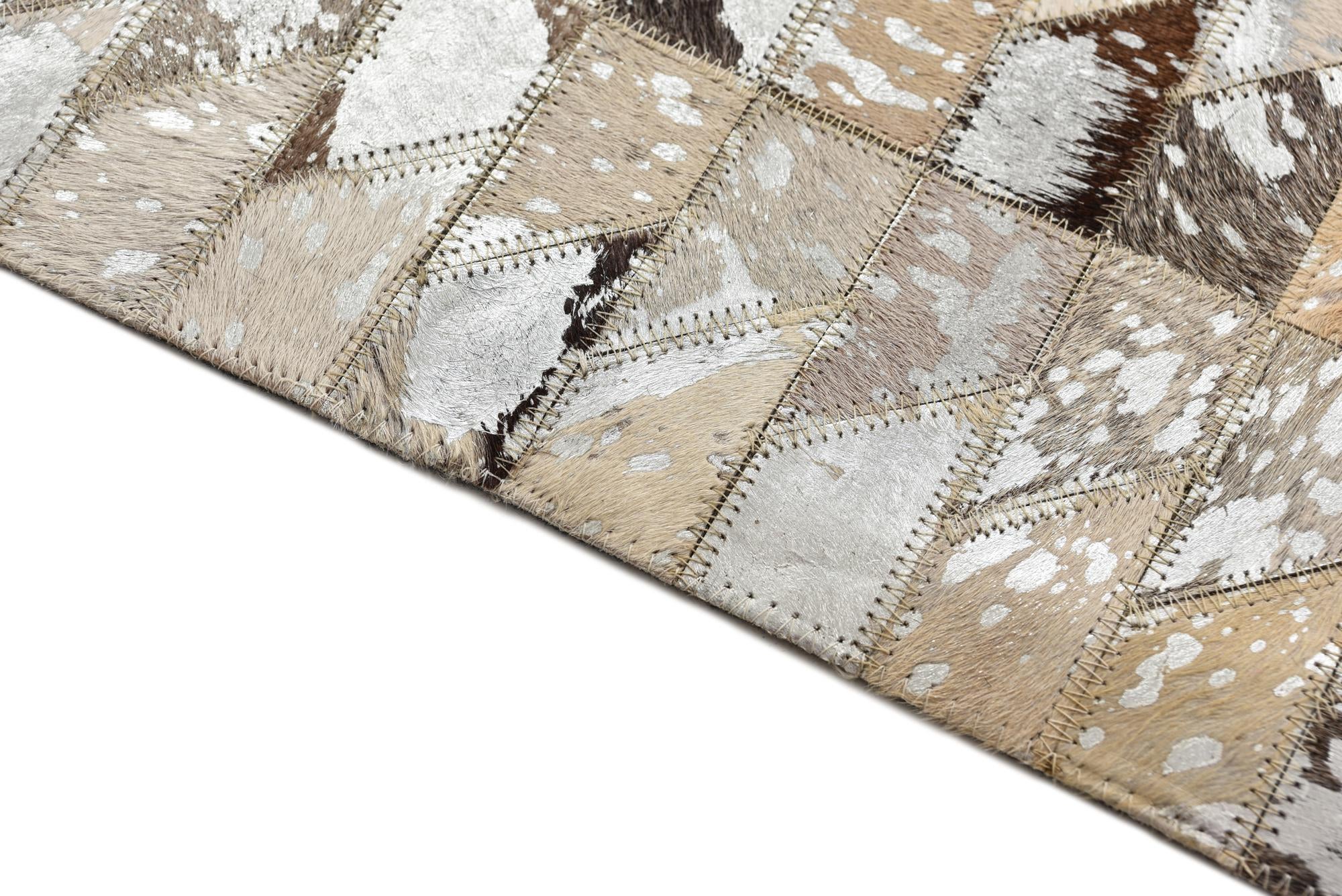 5' 4 x 7' 5 Cowhide Rug