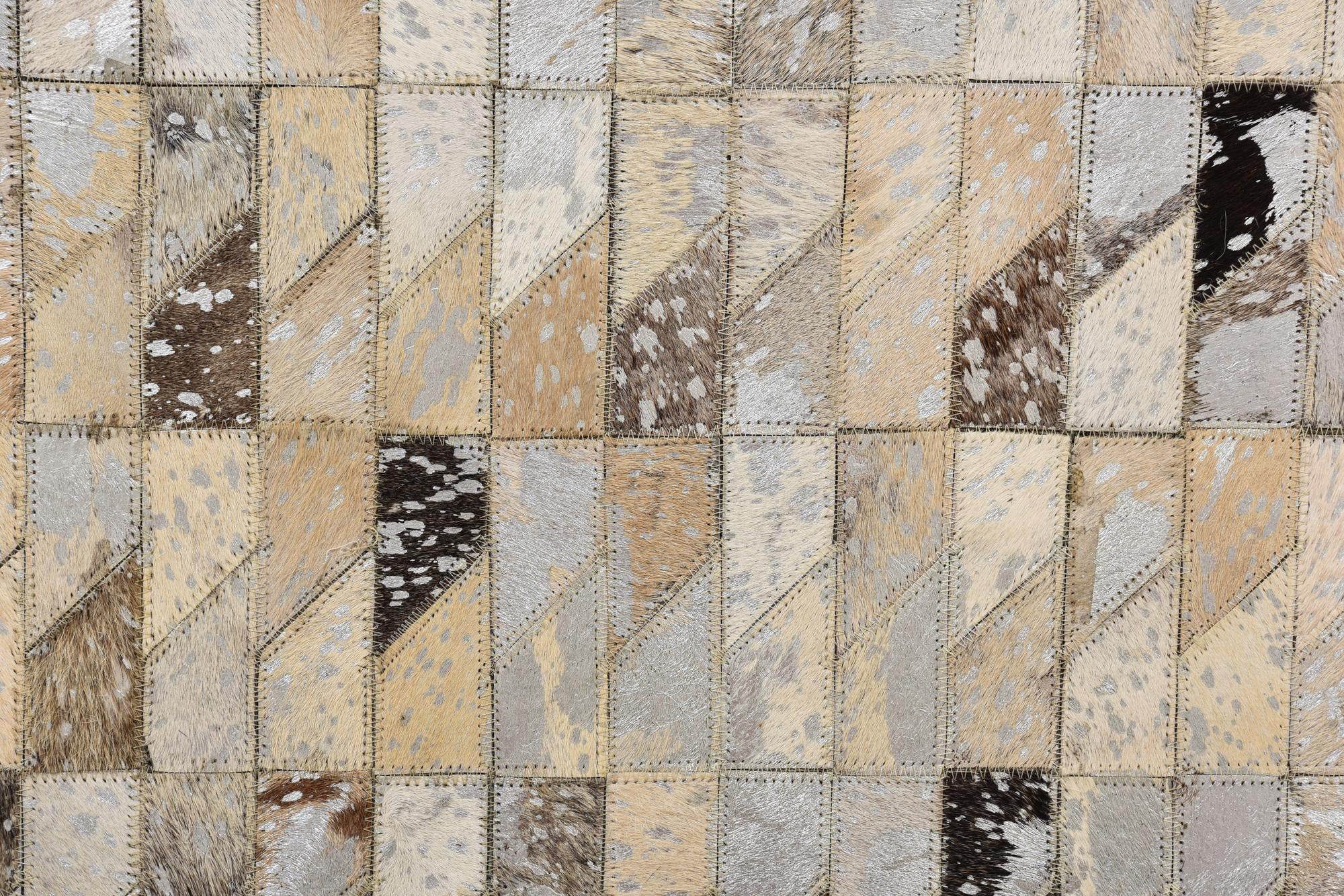 5' 4 x 7' 5 Cowhide Rug