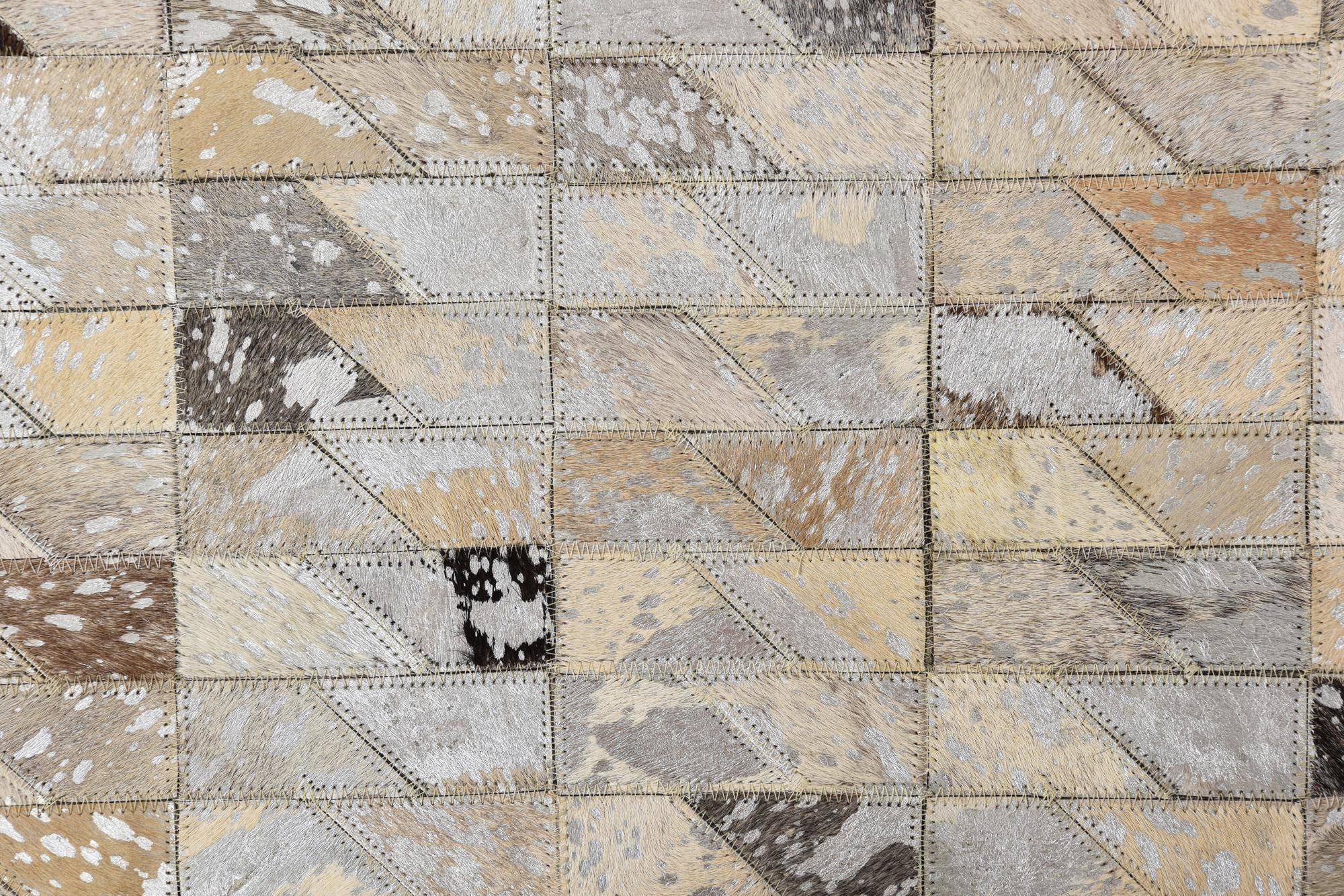 5' 4 x 7' 5 Cowhide Rug