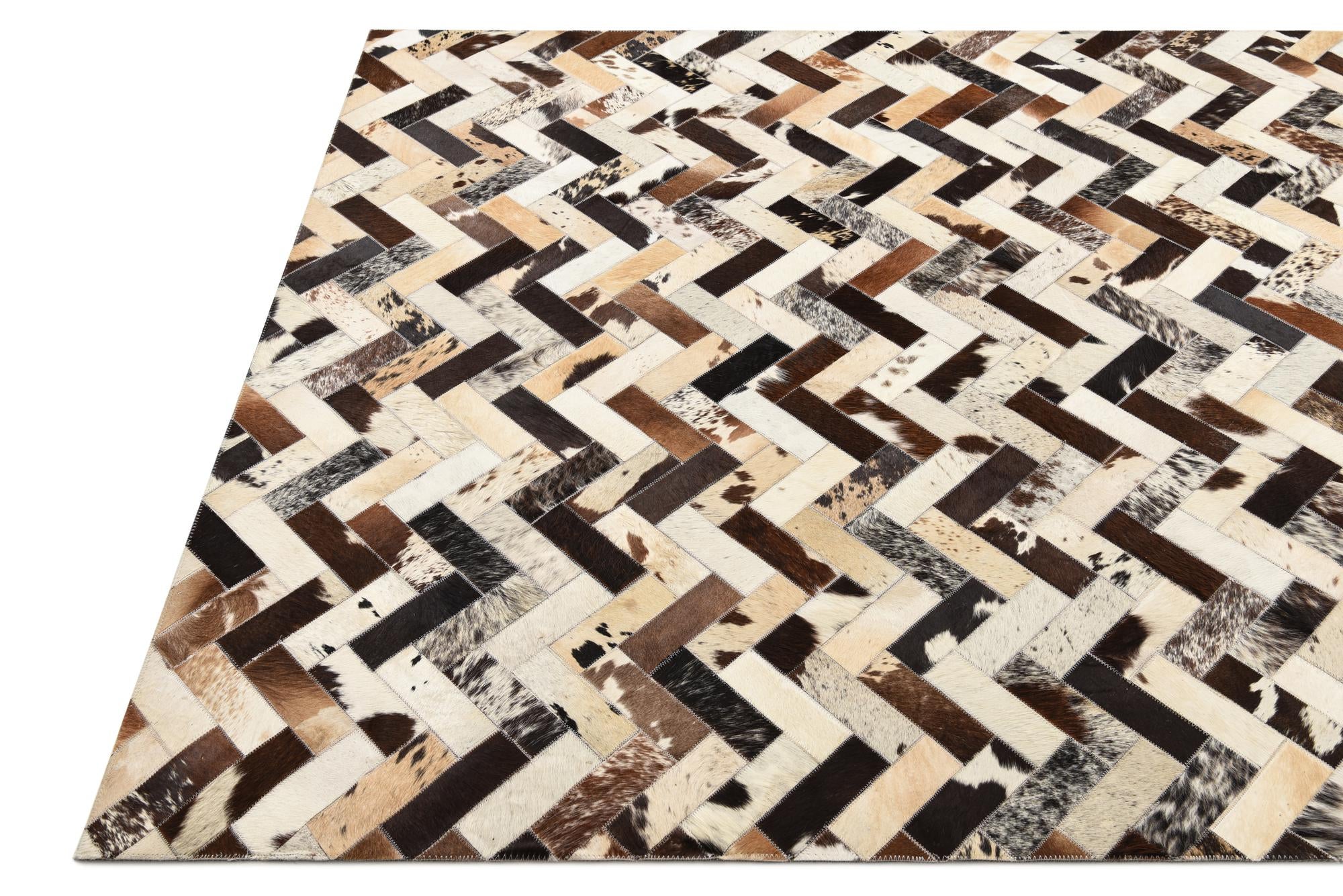 5' 3 x 7' 6 Cowhide Rug