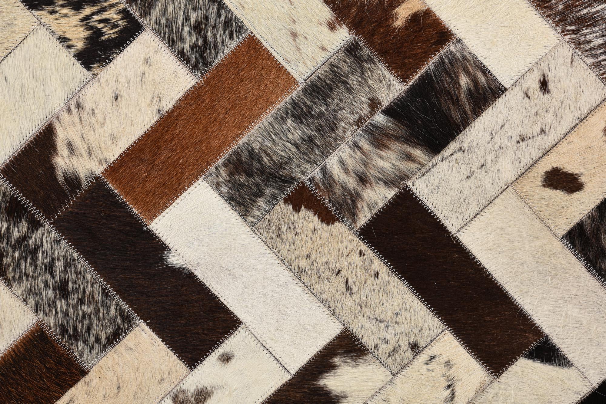 5' 3 x 7' 6 Cowhide Rug