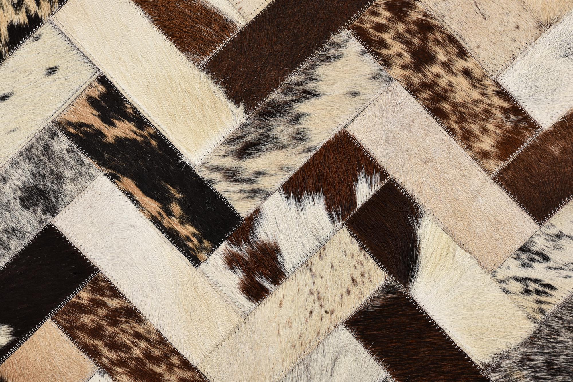 5' 3 x 7' 6 Cowhide Rug