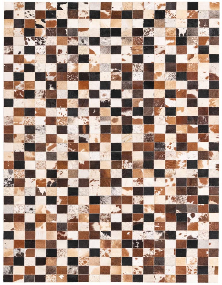 Detail image of 5' x 7' 10 Cowhide Rug