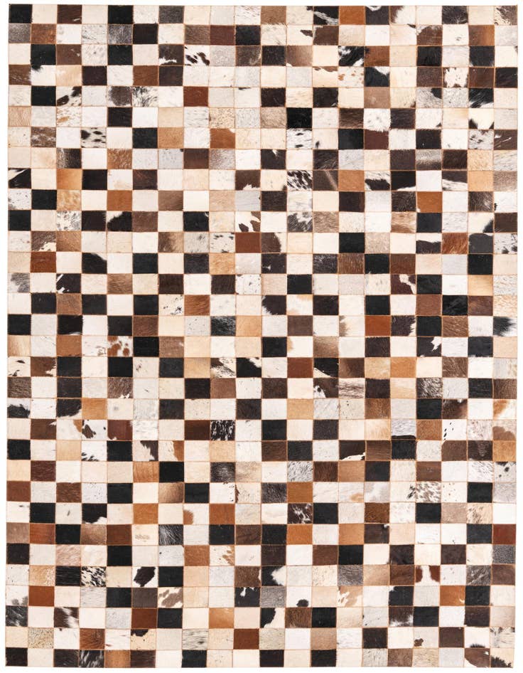 Detail image of 5' x 7' 10 Cowhide Rug