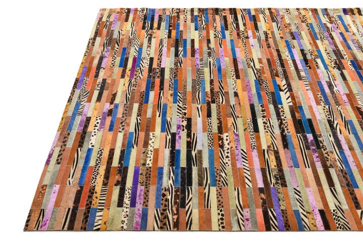 5' 6 x 7' 9 Cowhide Rug