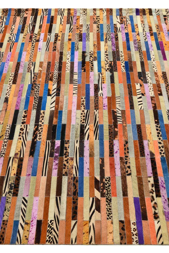 5' 6 x 7' 9 Cowhide Rug