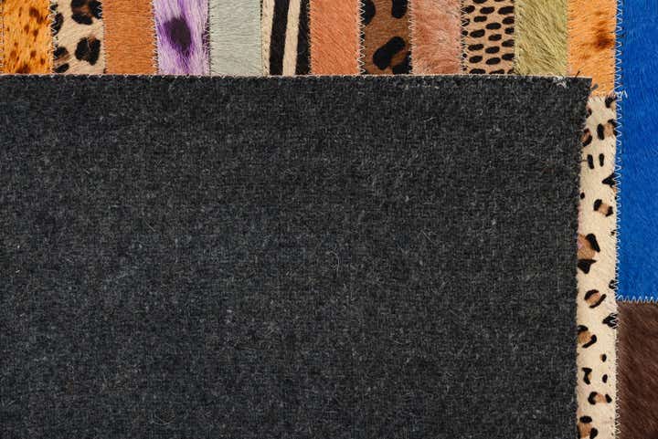5' 6 x 7' 9 Cowhide Rug