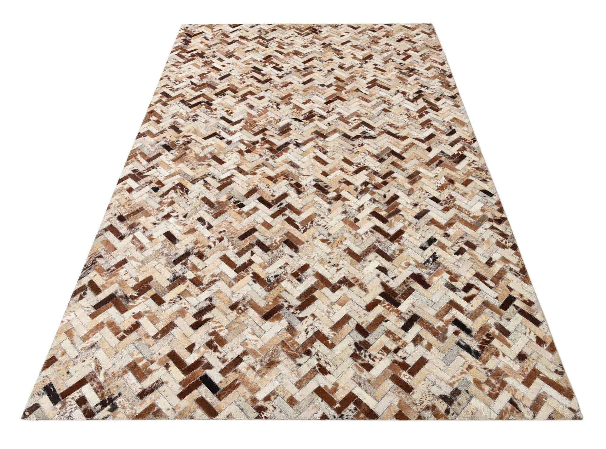 4' 10 x 7' 10 Cowhide Rug
