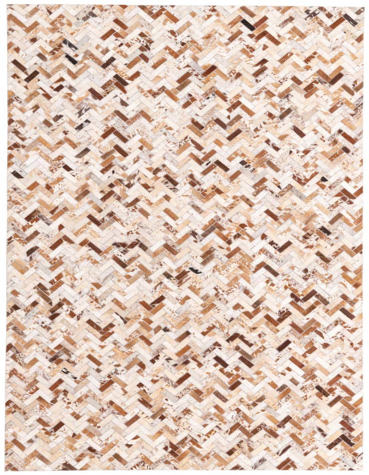 Detail image of 4' 10 x 7' 10 Cowhide Rug