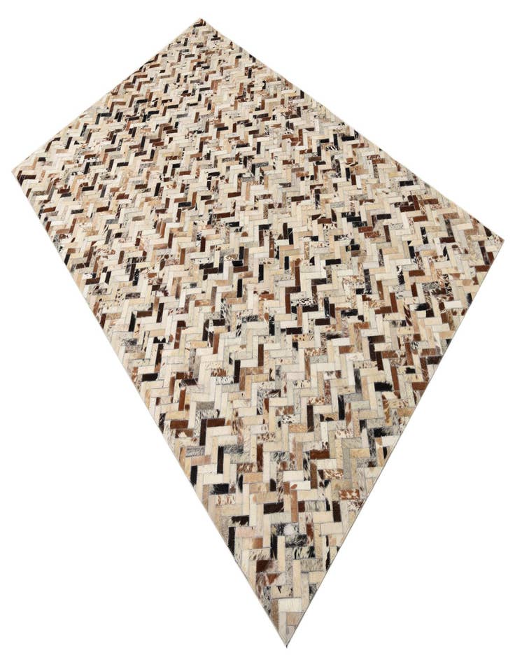 Detail image of 5' x 7' 9 Cowhide Rug