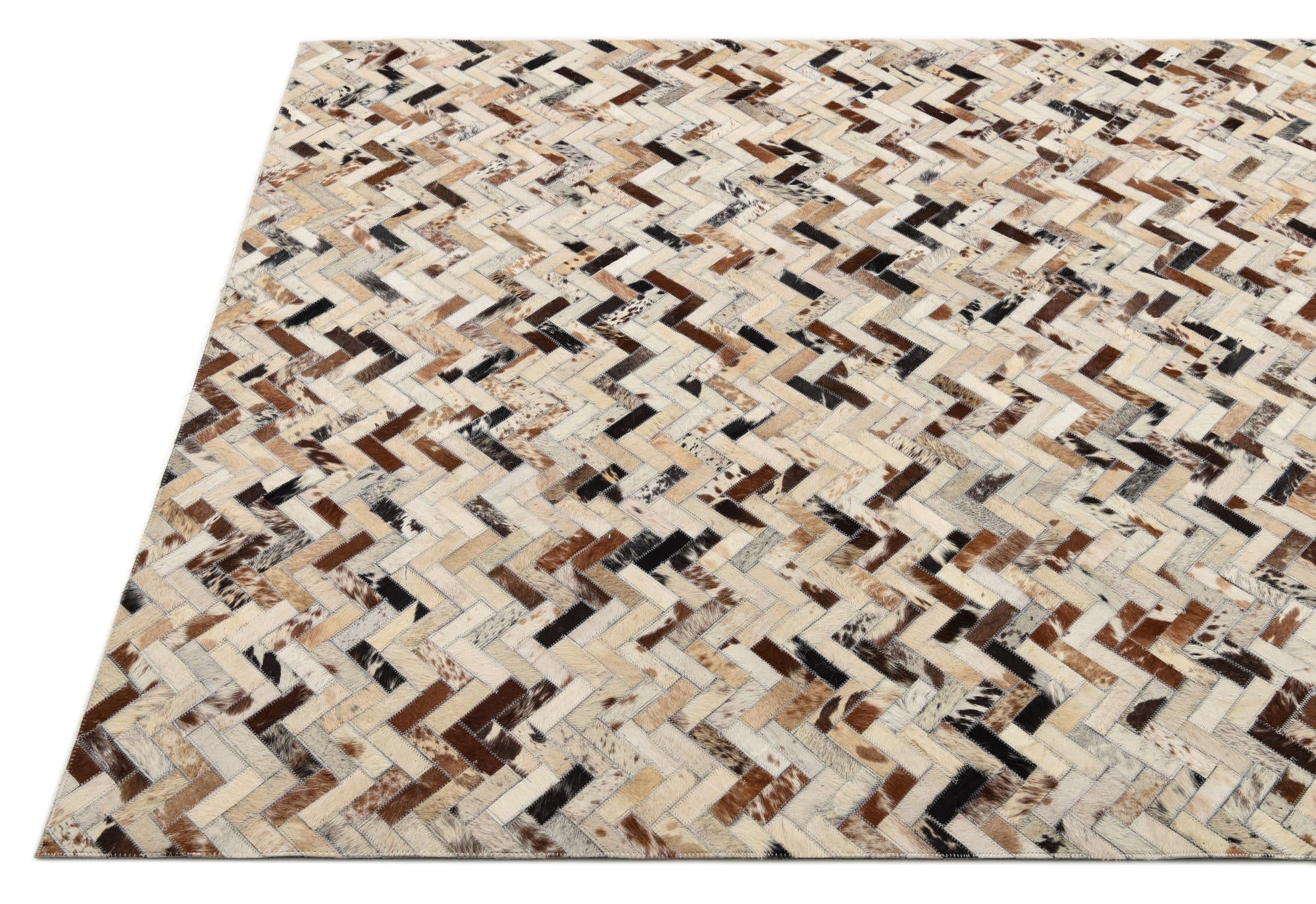 5' x 7' 9 Cowhide Rug