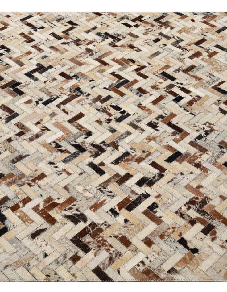 Detail image of 5' x 7' 9 Cowhide Rug