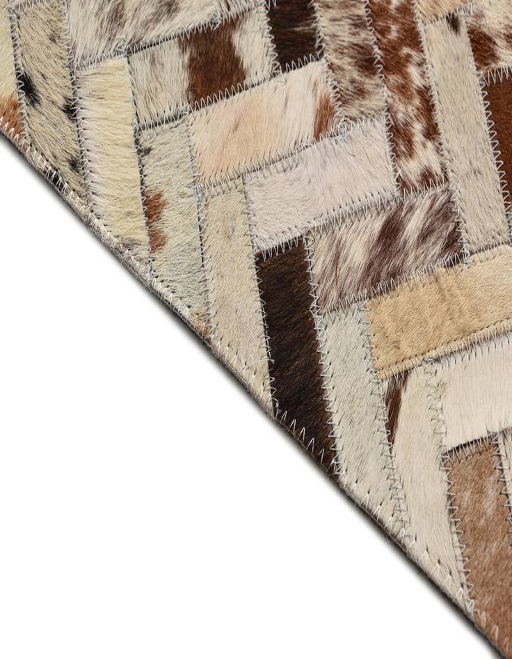 Detail image of 5' x 7' 9 Cowhide Rug