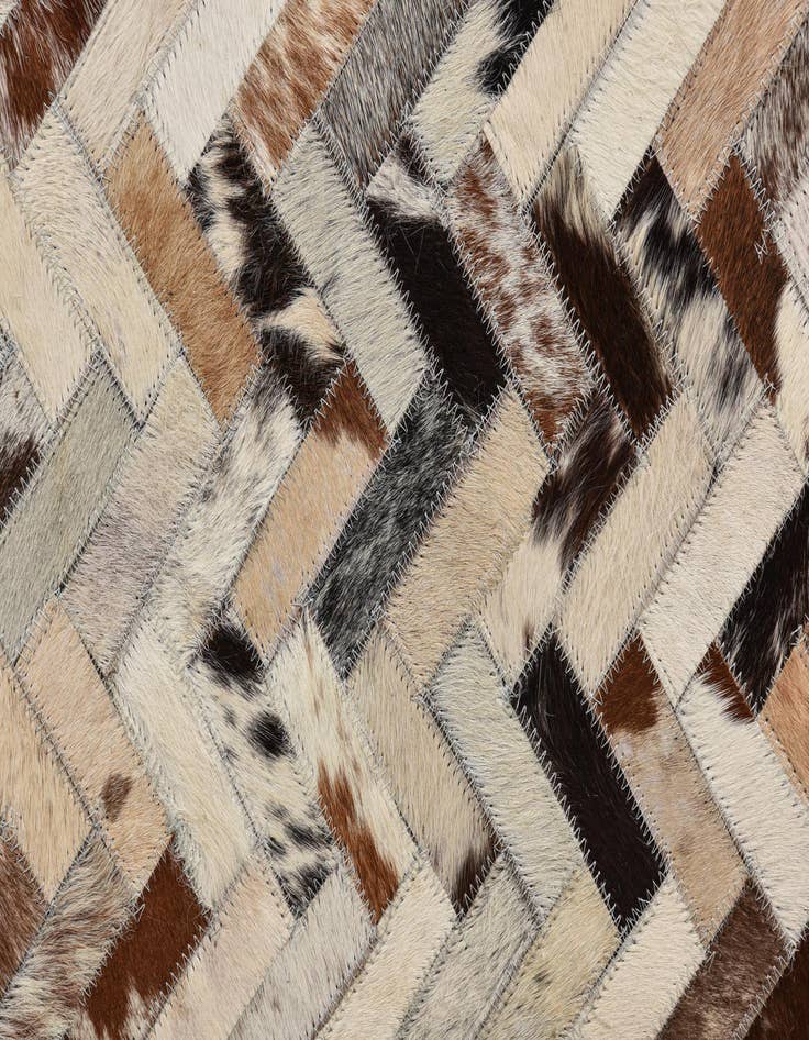 Detail image of 5' x 7' 9 Cowhide Rug