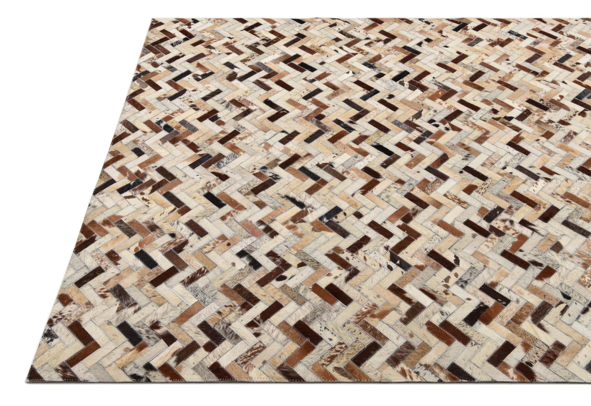 5' x 8' Cowhide Rug