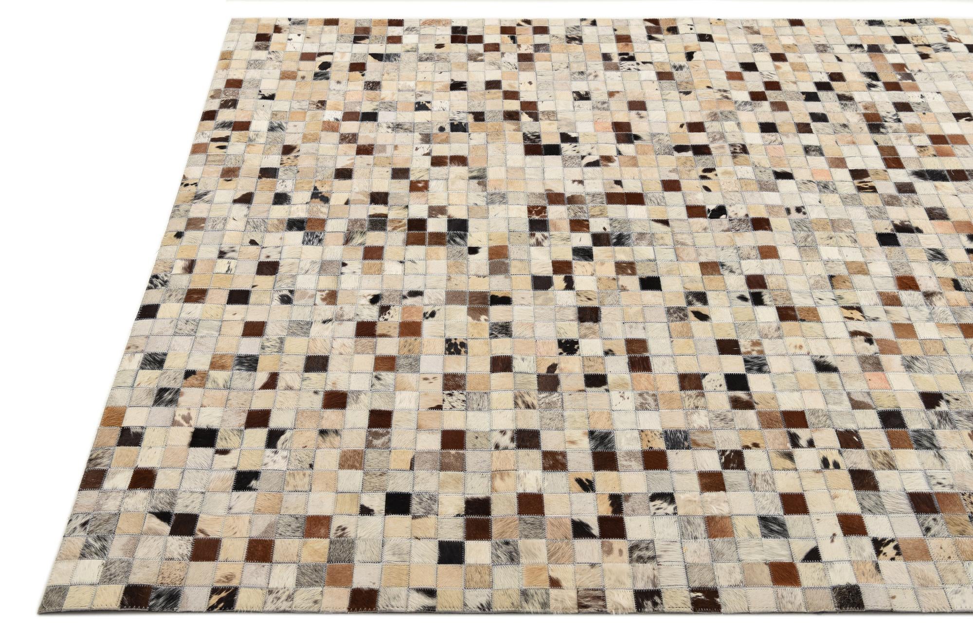 5' 1 x 8' Cowhide Rug