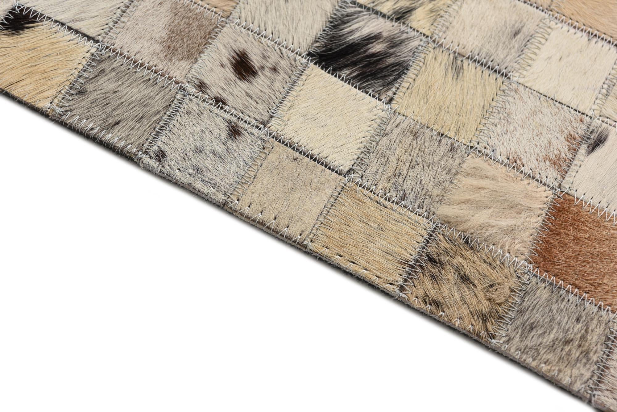 5' 1 x 8' Cowhide Rug