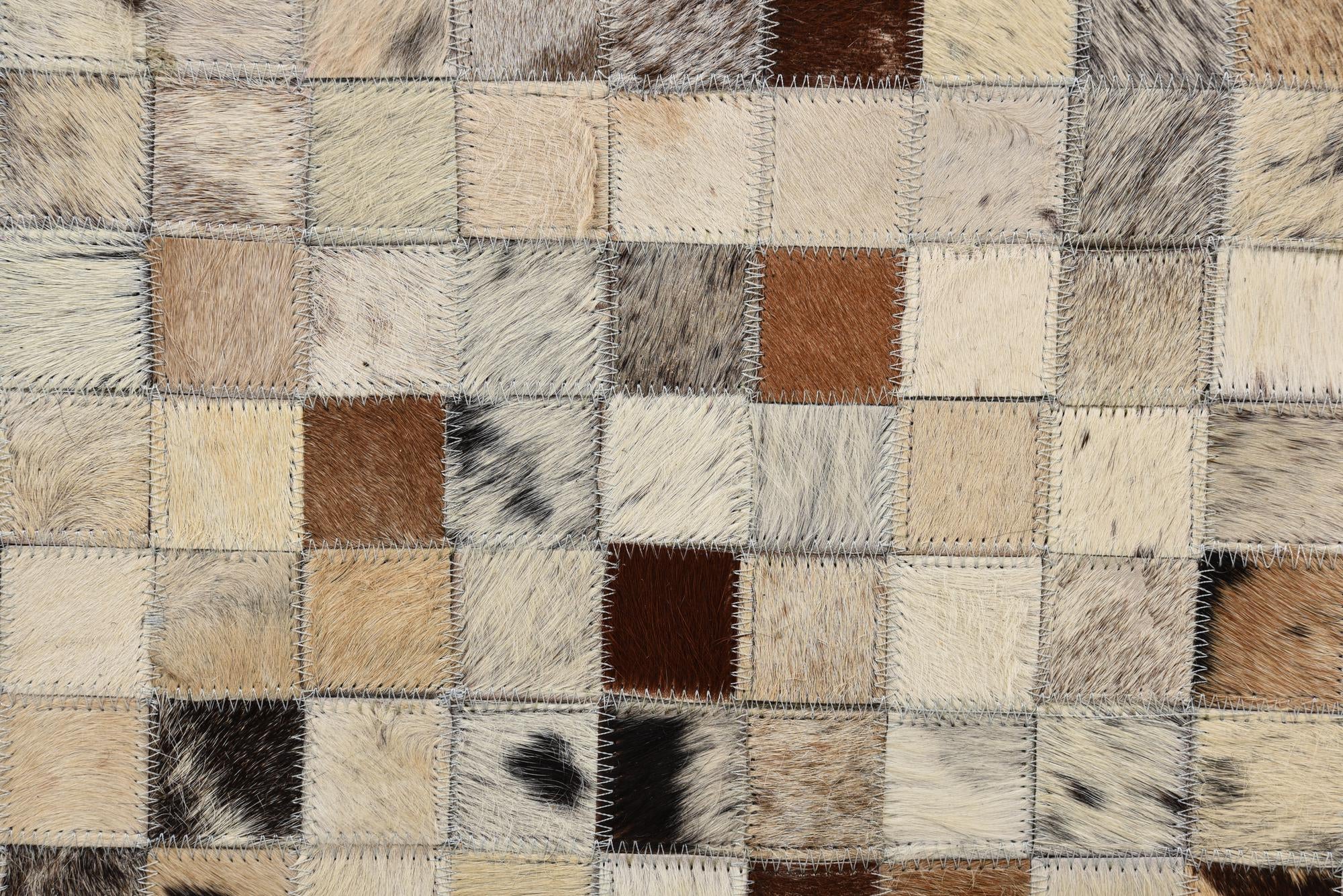 5' 1 x 8' Cowhide Rug