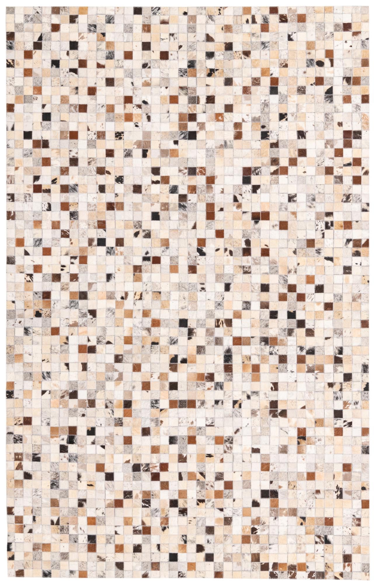 5' 1 x 8' Cowhide Rug
