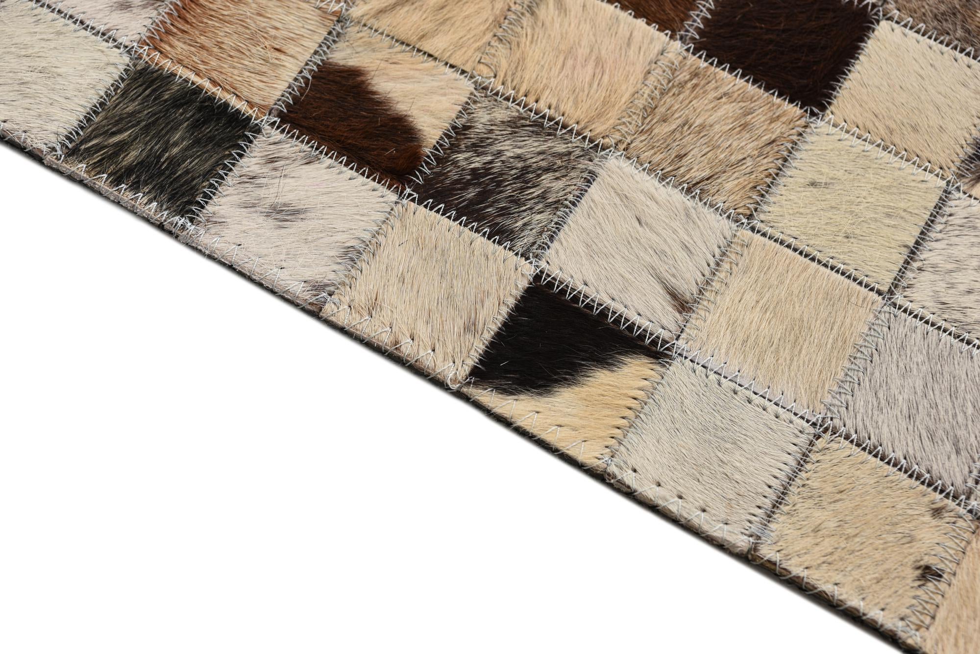 5' 1 x 8' Cowhide Rug
