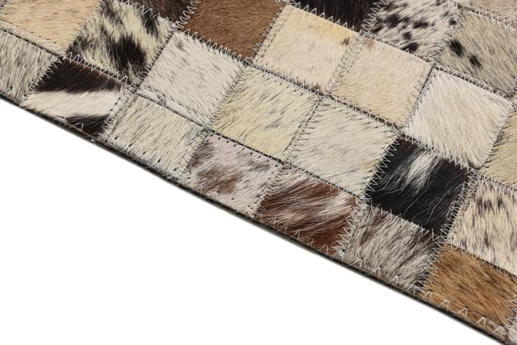 Detail image of 5' 1 x 8' Cowhide Rug