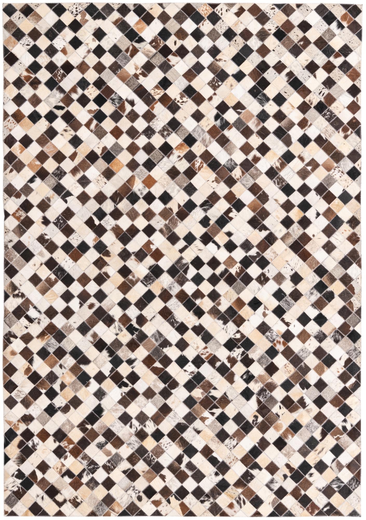 5' 4 x 7' 7 Cowhide Rug
