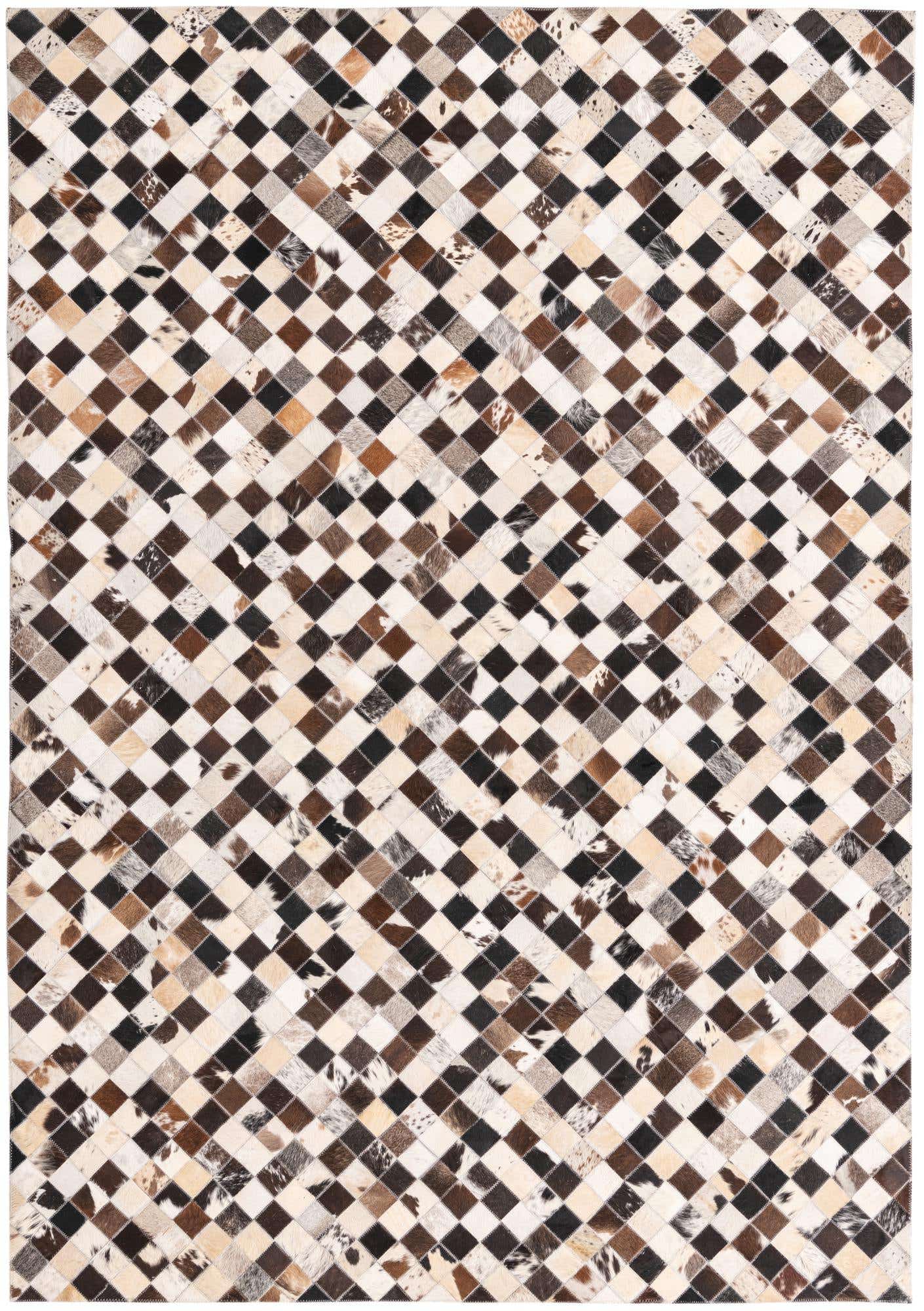 5' 4 x 7' 7 Cowhide Rug