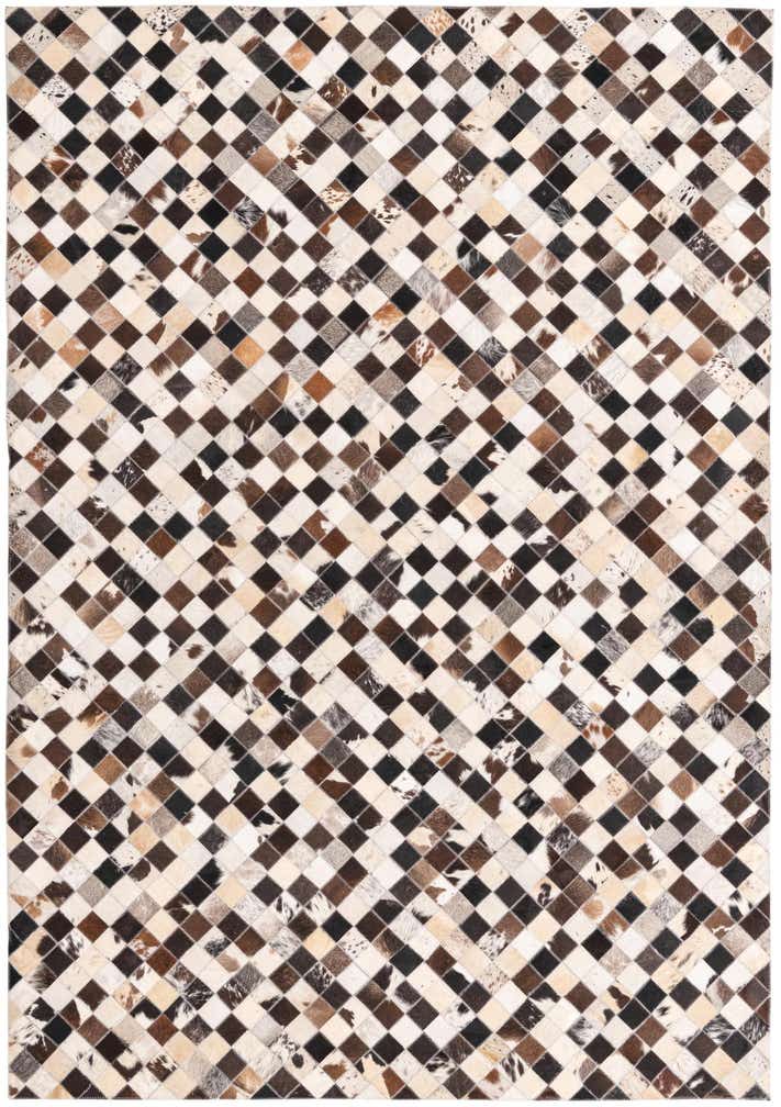 5' 4 x 7' 7 Cowhide Rug