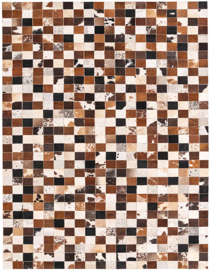 Detail image of 5' x 7' 10 Cowhide Rug