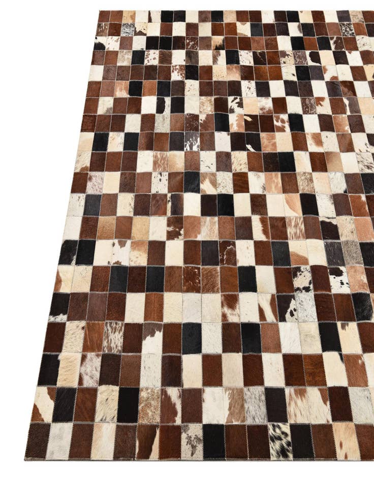 Detail image of 5' 2 x 8' Cowhide Rug
