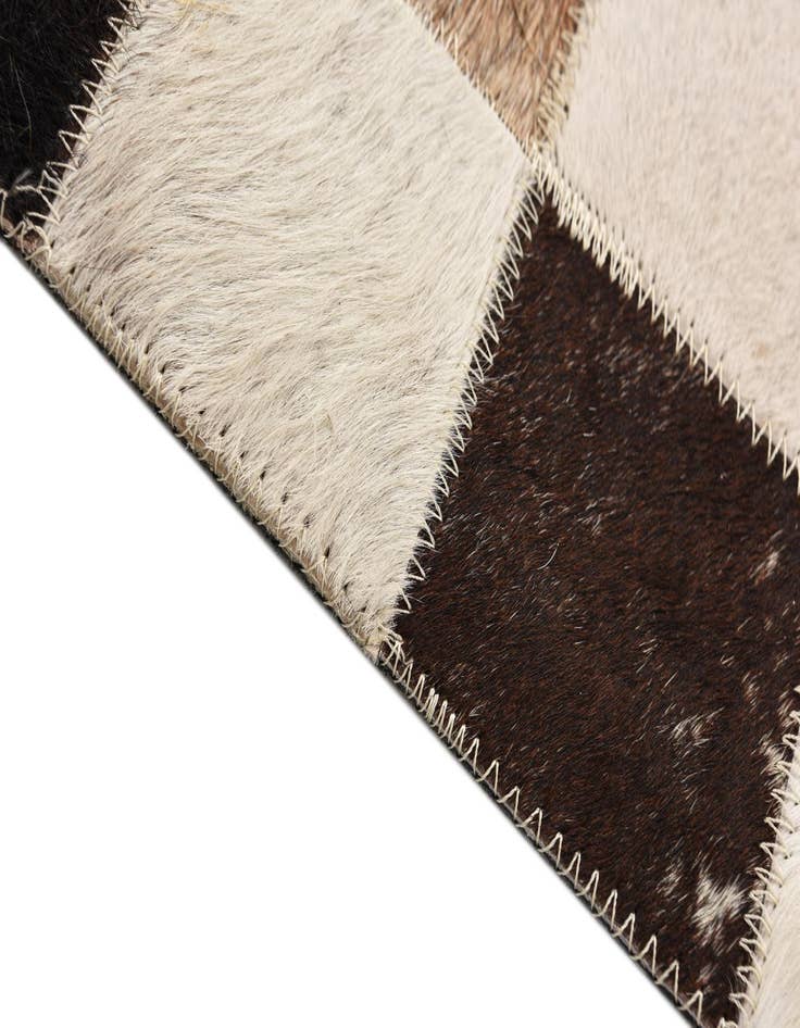 Detail image of 5' 2 x 8' Cowhide Rug