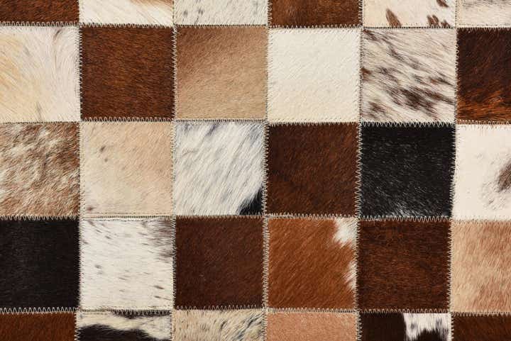 5' 2 x 8' Cowhide Rug