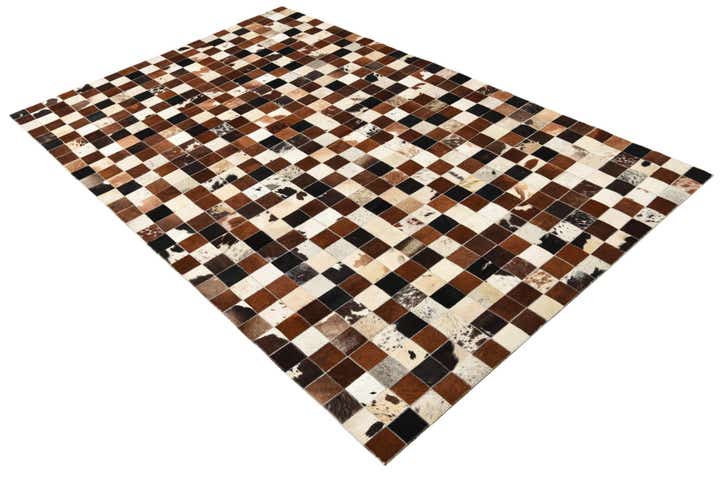 5' 1 x 8' Cowhide Rug