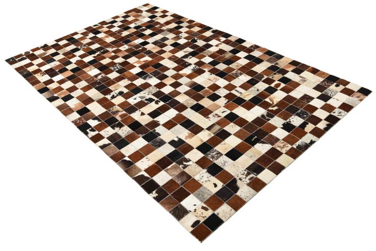 Detail image of 5' 1 x 8' Cowhide Rug