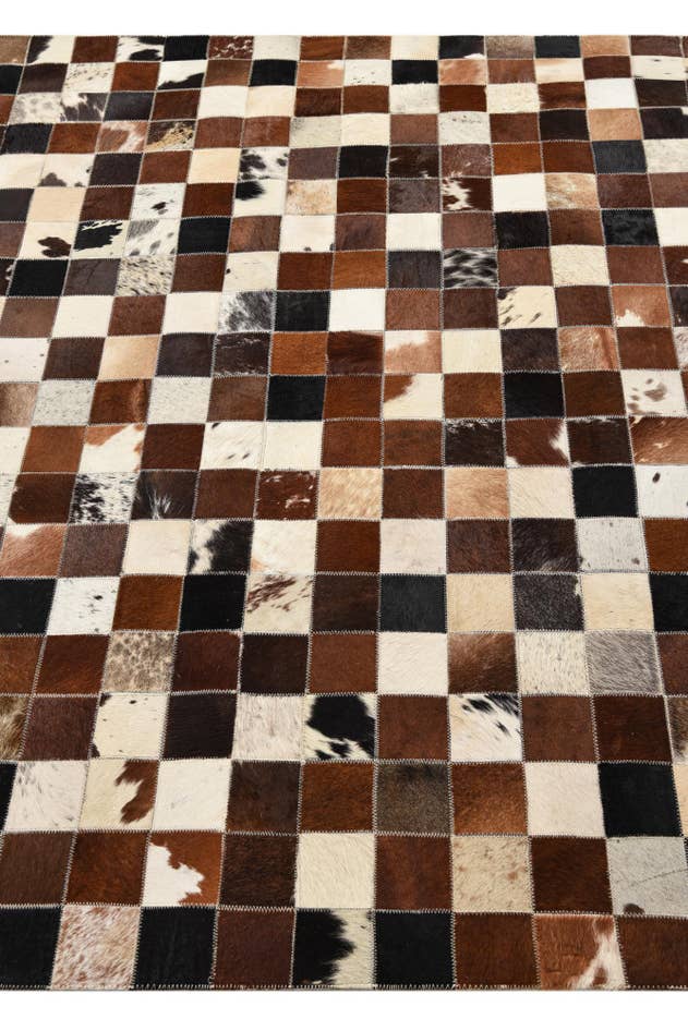 Detail image of 5' 1 x 8' Cowhide Rug