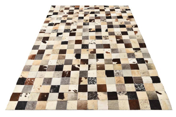 Detail image of 5' 4 x 7' 7 Cowhide Rug