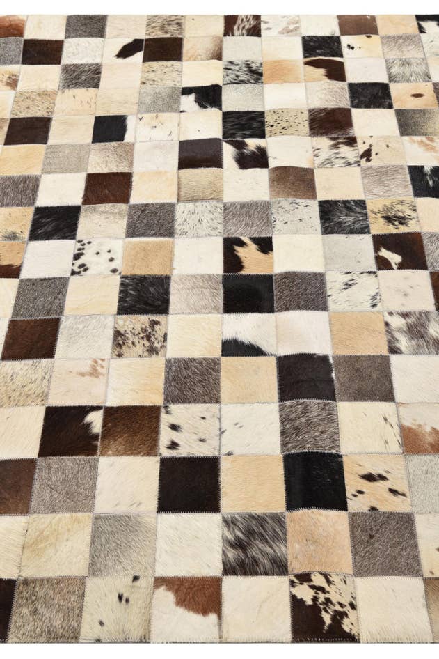 Detail image of 5' 4 x 7' 7 Cowhide Rug