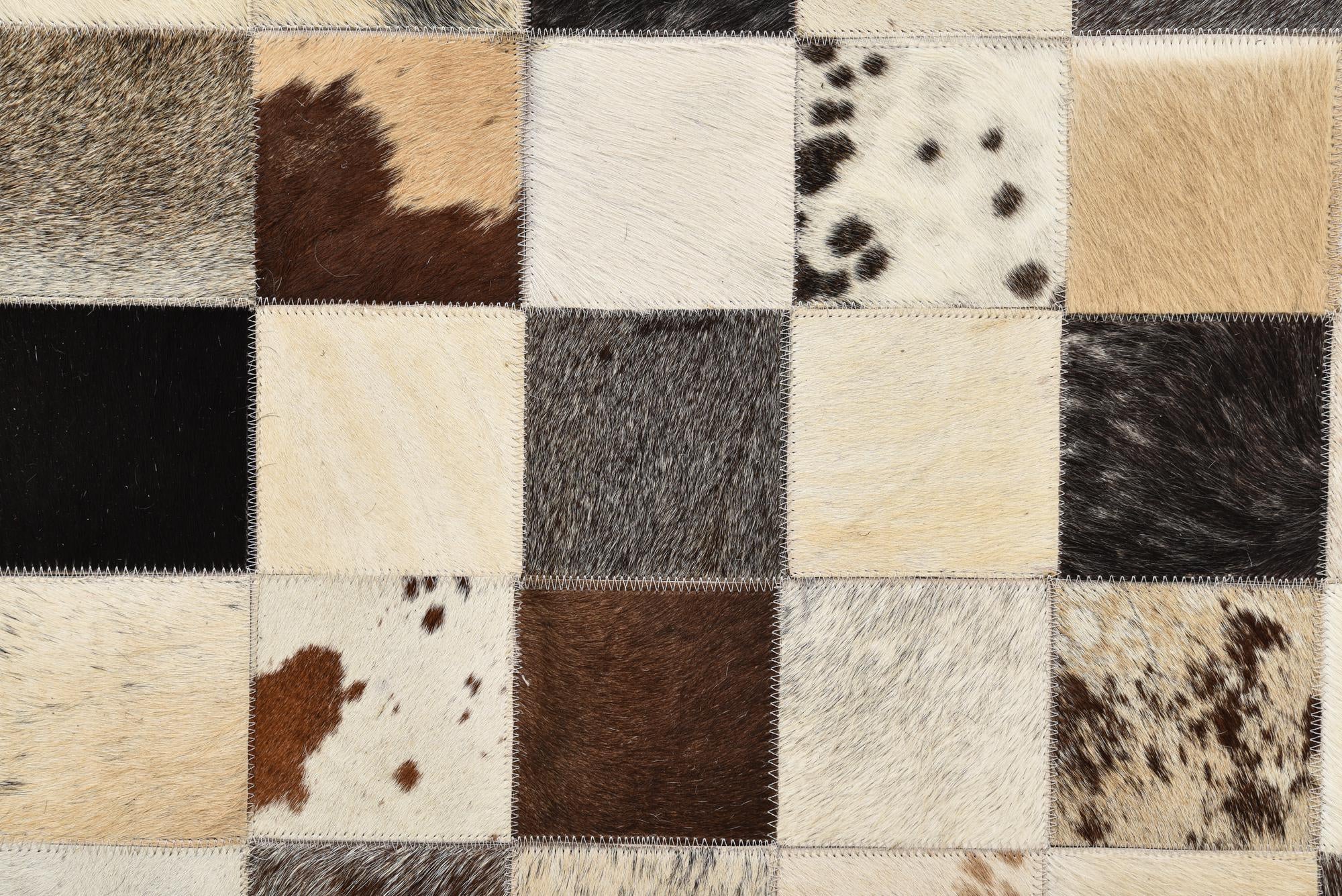 5' 4 x 7' 7 Cowhide Rug