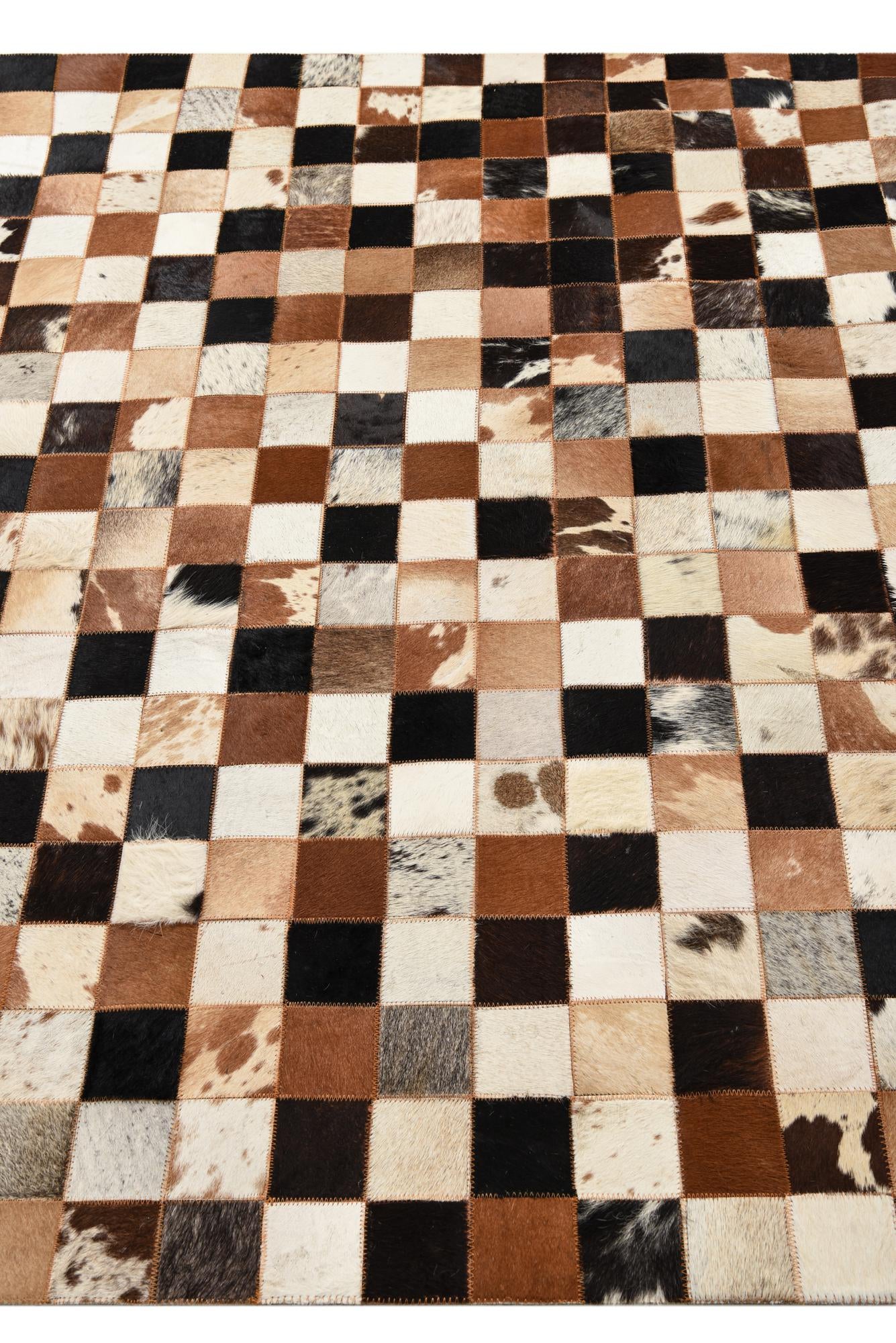 5' x 7' 10 Cowhide Rug