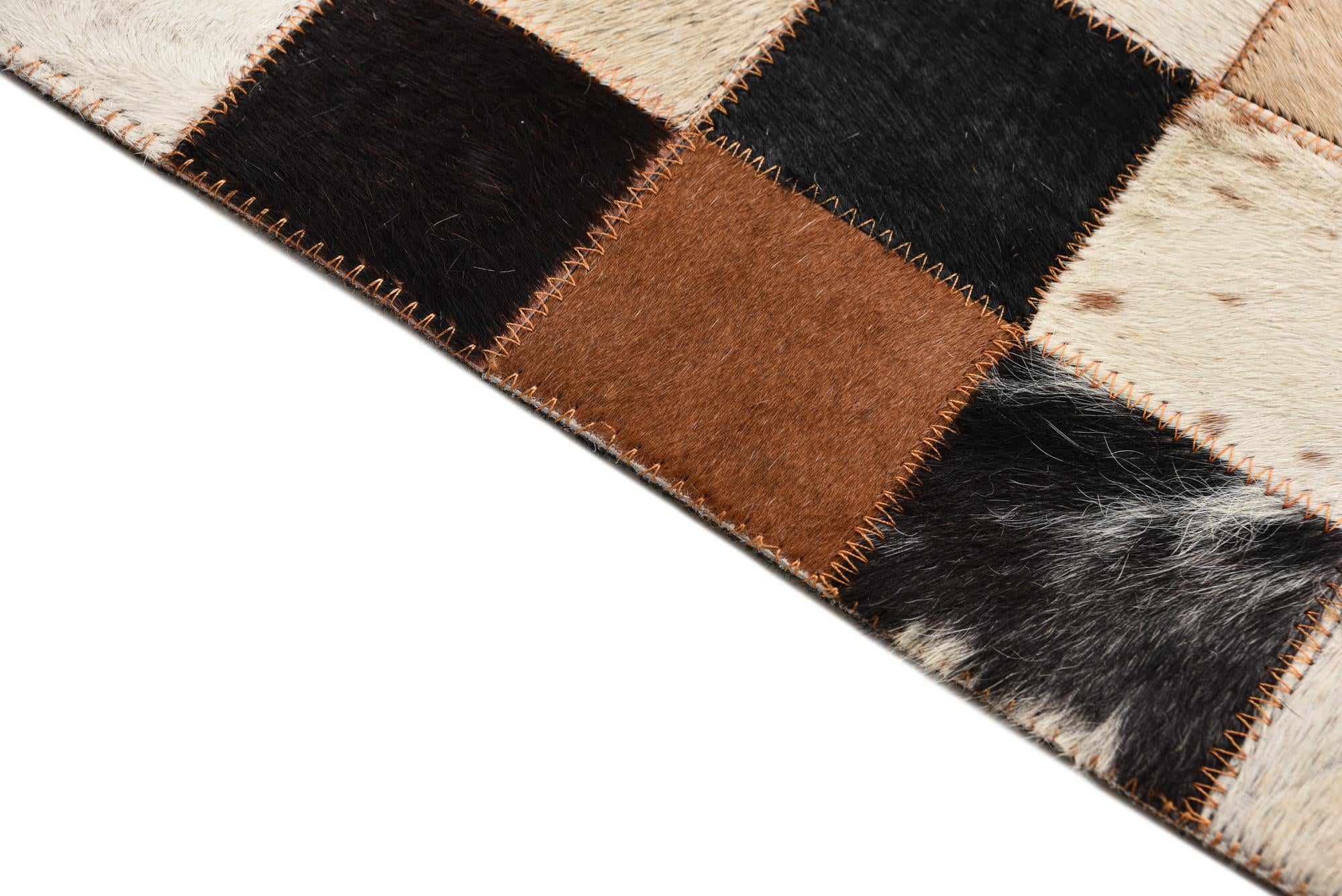 5' x 7' 10 Cowhide Rug